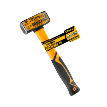 GSFIX Top 1000G 45 Degree High Quality Stoning Steel PP+TPR Anti-Slip Handle Double Face Sledgehammer
