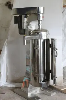 Automatic Brewer's Yeast Separating Scraper Bottom Discharge Centrifuges tubular centrifuge for rubber latex