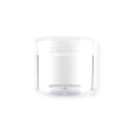 Fabricants en gros 3G 5G 10G 15G Échantillon transparent PS petit pot de crème pour visage oculaire cosmétique en plastique