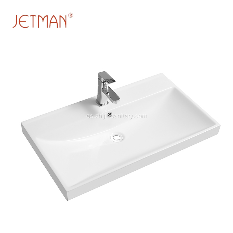 Lavabo de porcelana para baño de cerámica