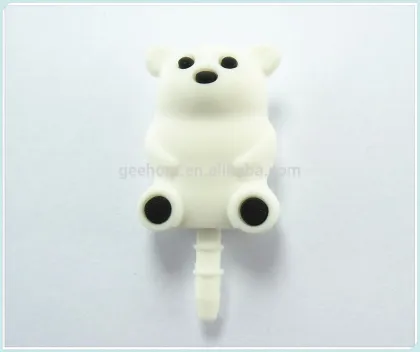 cute pvc dust plug custom cartoon anti dust plug for mobilephone