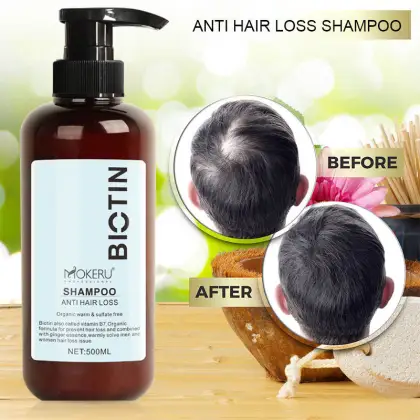 Organic Biotin Hair Care Treatment 500ml - Anti Hair Loss and Hair Growth Product