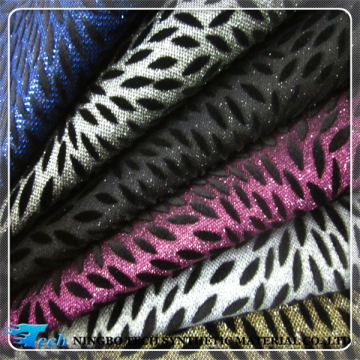 2016 newest glitter flocking leather for shoes and bags(nuevo material para calzado)