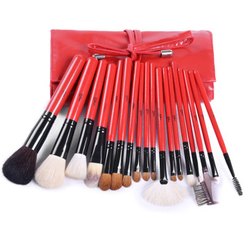 MSQ 18 PCS Professional Goat Hair & Horsehair Makeup Brush Sets