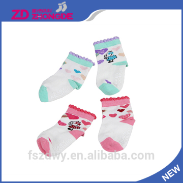 Cute cotton baby socks for girls red baby socks girl