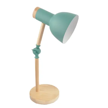 Wooden Base Desk Lamp Creative Shape Table Lighting Hot Sale Lamp For Students
