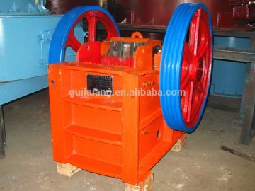 china top quality whole part casting rock PE jaw crusher crushing machine