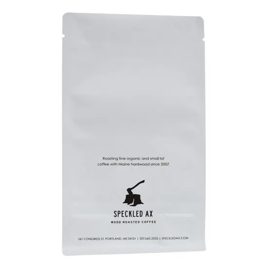 Custom Printed Compostable Cellophane Coffee Bag With Valve
