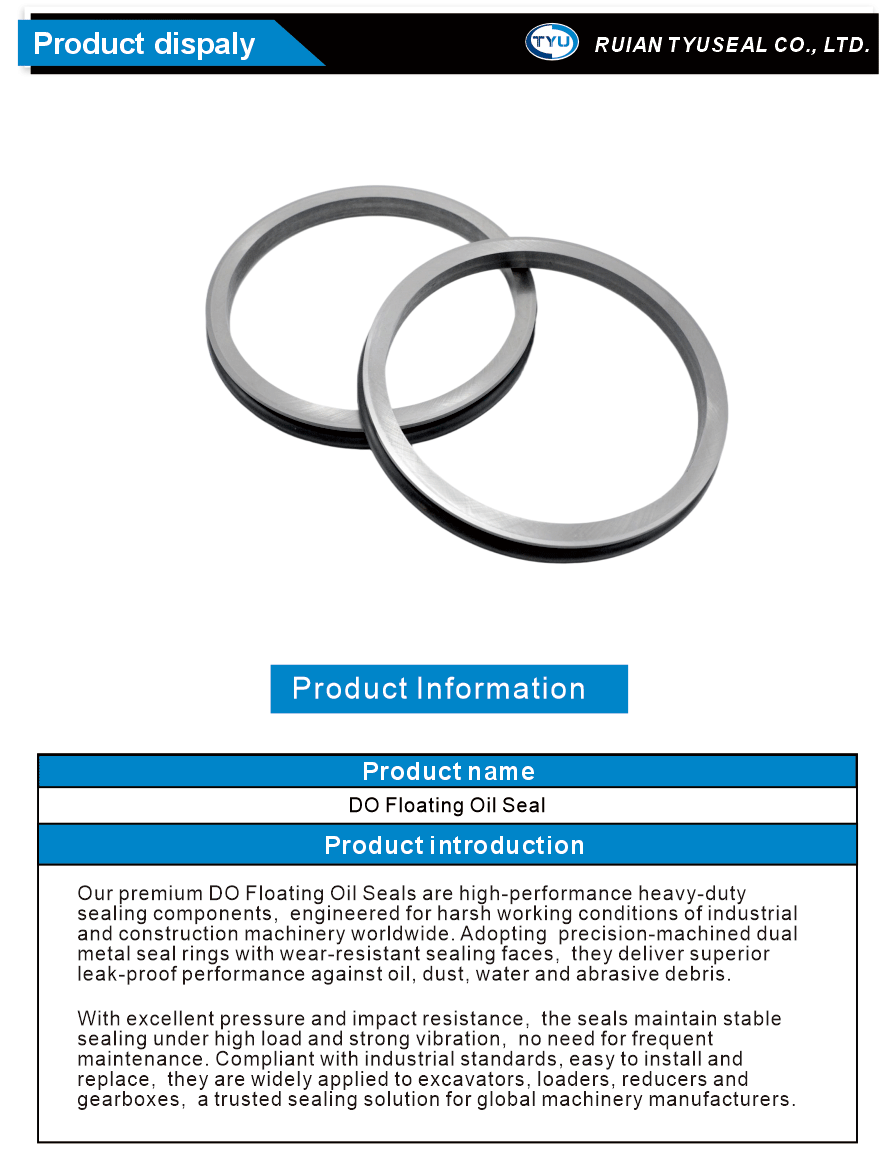 DO Floating Oil Seal