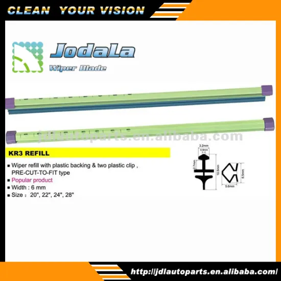 wiper blade natural rubber