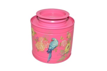 airtight metal tea canister