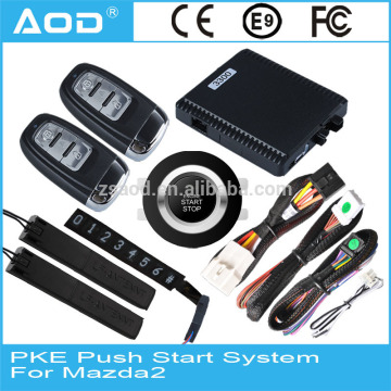 For Mazda 2 Remote engine start/Keyless entry system/PKE push button start
