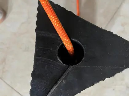 Rubber Aircraft Wheel Chocks