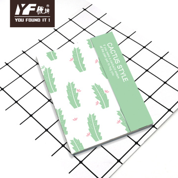 Notebook con copertina magnetica C5 stile cactus personalizzato