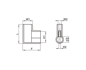 Vétrica de conector suave de bandera duradera