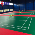 BWF aprovado pelo piso da quadra de badminton