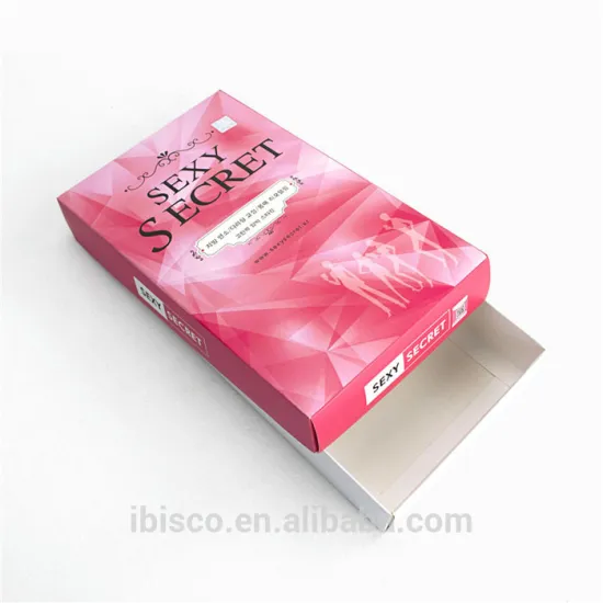 Custom type hair extention packaging box