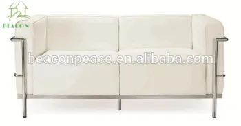 Le Corbusier LC3 Sofa 2 seater Loveseat
