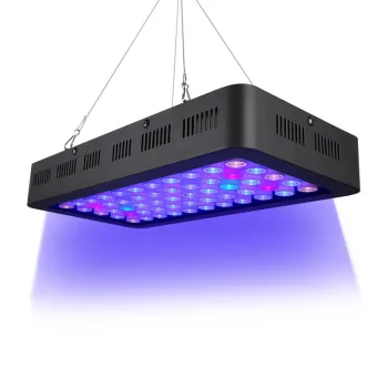 CE ROHS 55x3W Dimmable Full Spectrum Reef Fish Tank Light LED Aquarium