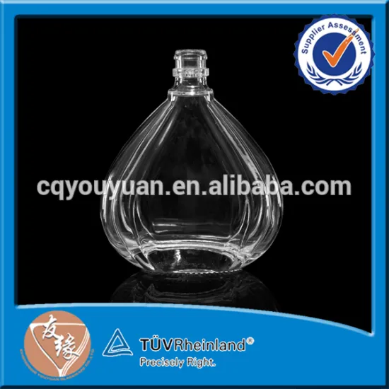 Wholesale Custom Teardrop Shaped 120ml Glass Bottles