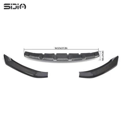 New-Carbon Fiber Car Bumper Front Lip Maserati Levante