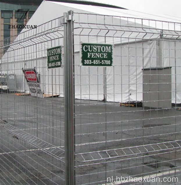 Tijdelijk hekconstructie hek tijdelijk pool hek