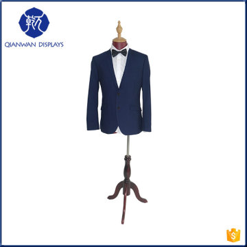 2016 new design PU leather wine red mannequin tailor half body for fashion clothes shop