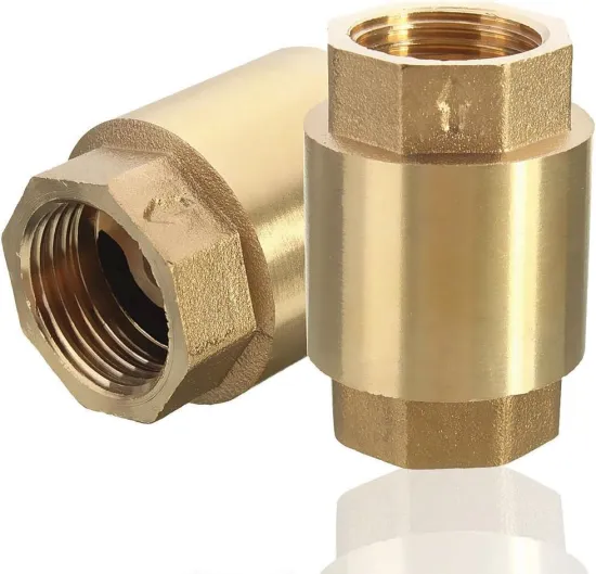 brass check valve  1/2  3/4