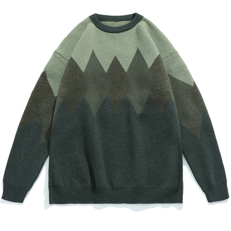 Männer Vintage Slim Fit Pullovers Pullover