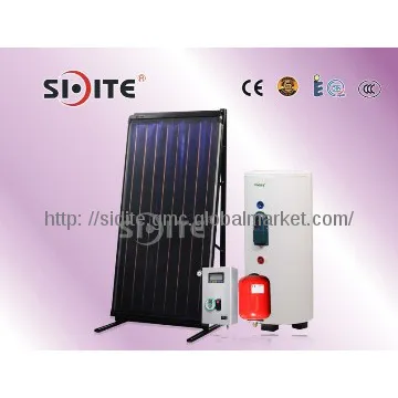 Split Pressurized Electrical Heating Element Solar Plate Water Heater