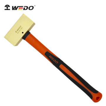 Wedo High Quality Non-Sparking Safety Brass Copper Double Face Hammer