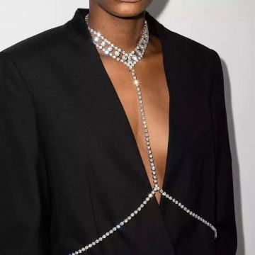 Brave Light New Stitching Chain Necklace - Sexy Bikini Body Chain Jewelry