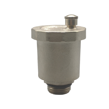 1/2''-1'' Inch Brass Nickel Plated Direct Air Vent Valve for Industrial Plumbing