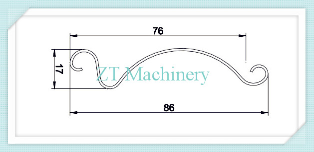 ZTAC-76 shutter door drawing