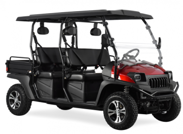 Estilo de jipe ​​de alta qualidade 7,5kW elétrico UTV vermelho