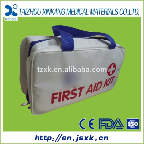 Manufacturer of car first aid kit first aid kit bag with CE/ISO13485/FDA