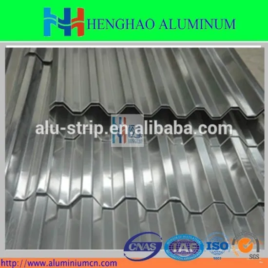 Customized aluminum corrugated sheet metal