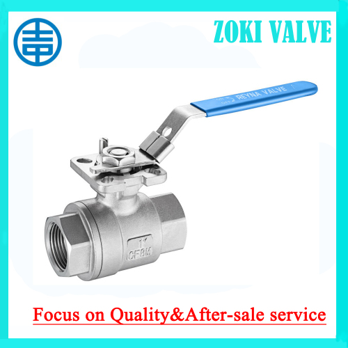 Big Stocks 2 Inch Stainless Steel 2pc Ball Valve With Bsp Npt Thread