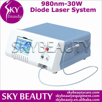 30W 10Hz 980nm Diode Laser Spider Veins Removal Laser Machine