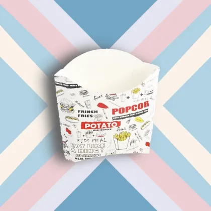 Thickened Kraft Paper French Fries Box