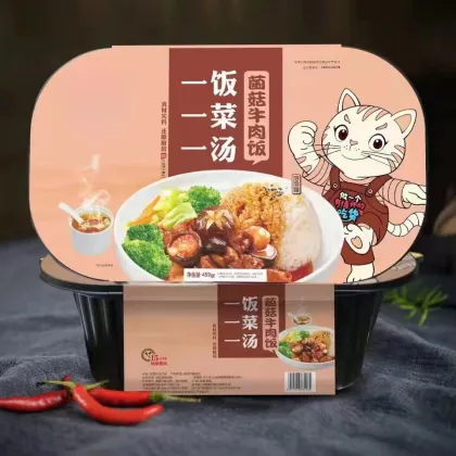 "One Rice, One Dish, One Soup" Self-Heating Meal Set