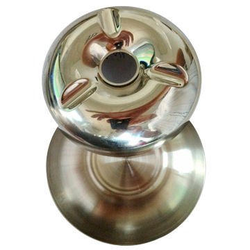 Stainless Steel Round Ashtray, OEM Services are Provided