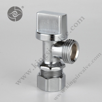 Chrome plated angle valve