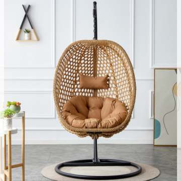 Ergonomic Wood Desk Chair Egg Swing Chair Supplier