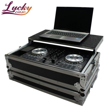 Aluminum Rack Case with Plywood Flight Deck and Laptop Stand for Road DJs