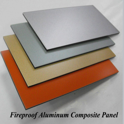 Panel compuesto de aluminio ignífugo para material de construcción