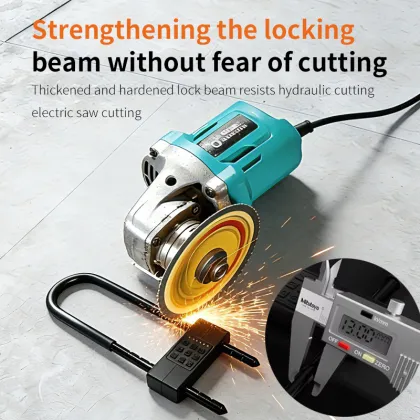 Combination Password U Shape Lock for Glass Doo