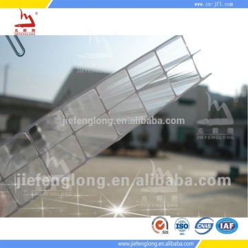 16mm polycarbonate sheet greenhouse construction transparent roofing sheet