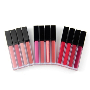 Glitter romantic oem moisturizing shiny lip gloss