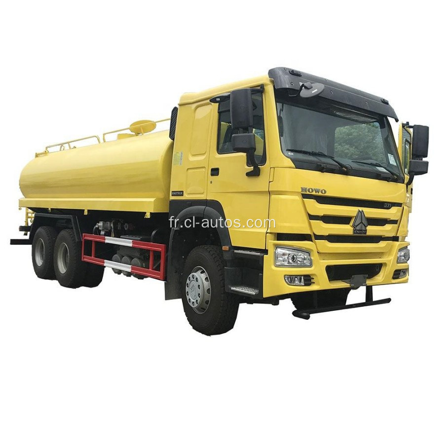 Howo 15000liters 15t camion-réservoir de gicleurs d'eau